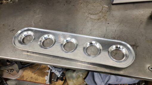 5cyl backplate - Billet